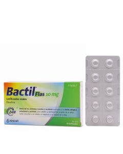 Bactil Flas 10 mg 10 Liofilizados Orales Ebastina