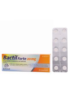 Bactil Forte 20 mg 20 Comprimidos Recubiertos con Película Ebastina