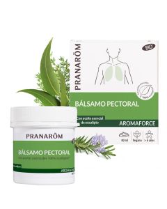 Pranarom Bálsamo Pectoral Bio AROMAFORCE 80ml