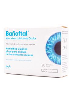 Bañoftal Gotas Oftálmicas M4 Pharma 20 Monodosis