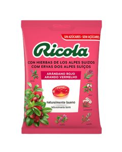 Ricola Arándano Rojo Caramelos Sin Azucares 70g