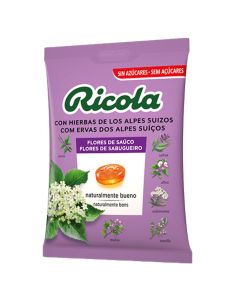 Ricola Flores de Saúco Caramelos Sin Azucares 70g