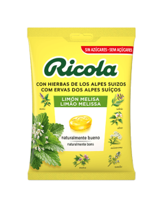 Ricola Limón Melisa Caramelos Sin Azucares 70g