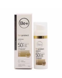 Be+ Skin Protect Antiedad Facial SPF50+ 50ml| Farmasoler     