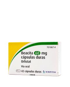 Beacita 60 mg Orlistat 42 Capsulas-1