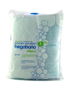 Begobaño Clásica Esponjas con Jabón 24uds