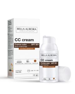 Bella Aurora CC Cream Crema Color Antimanchas Extracubriente SPF50+ 30ml
