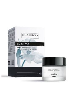 Bella Aurora Sublime Noche Crema Reafirmante 3 Áreas Edad 50+ 50ml