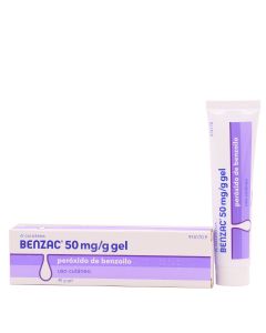 Benzac 50 mg/g Gel Peróxido de Benzoilo 40g