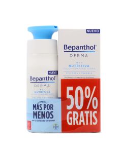 Bepanthol Derma Nutritiva Loción Corporal Diaria Piel Seca y Sensible 400ml +200ml Pack Bayer