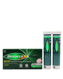 Berocca Boost con Guaraná 30 Comprimidos Efervescentes