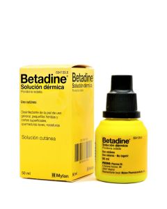 Betadine Solución Dérmica Frasco 50 ml