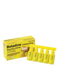 Betadine Solución Cutánea 10 Unidosis