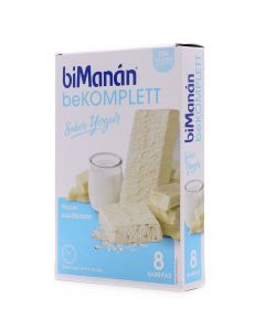 Bimanam Bekomplet Snack 8 barritas con sabor a yogur