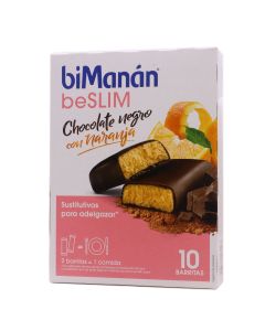 Bimanan barrita de chocolate negro y naranja