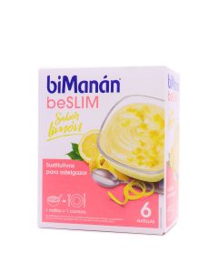 BiManán beSlim Sabor Limón 6 Natillas