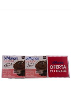 BiManán beSlim Copa Crema Sabor Chocolate Oferta 2 + 1 Gratis Pack