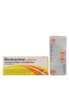 Biodramina Cafeína 4 Comprimidos