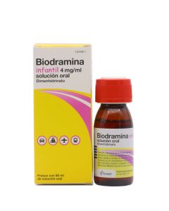 Biodramina Infantil Solución Oral 4 mg/ml 60ml