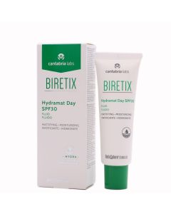 Biretix Hydramat Day SPF30 Fluído Matificante Hidratante 50ml