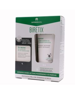 Biretix Triactive Gel Anti Imperfecciones 50ml + Cleanser Gel Limpiador Purificante 150ml Pack Promoción Exclusiva