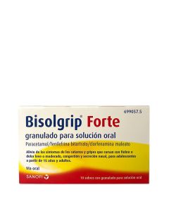 Bisolgrip Forte 10 Sobres Granulado para Solución Oral   