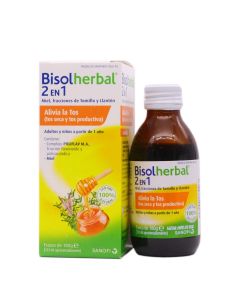 BisolHerbal 2 en 1 Jarabe 180g