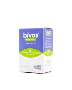 Bivos Lactobacillus Masticables 15 Comprimidos Masticables