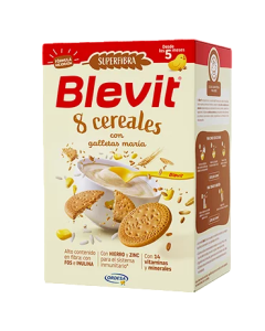 Blevit Superfibra 8 Cereales con Galletas María 500g                                                