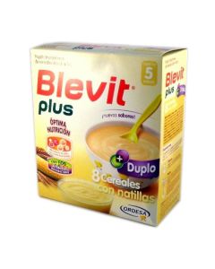 Blevit Plus 8 Cereales con Natillas Duplo 600g Ordesa