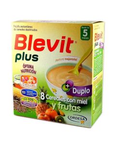 Blevit Plus 8 Cereales con Miel y Frutas Ordesa