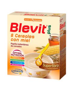 Blevit Plus Superfibra 8 Cereales con Miel 600g Ordesa