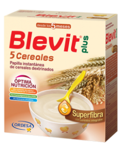 Blevit Plus Superfibra 5 Cereales 600g Ordesa