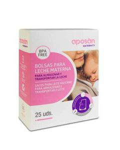 Bolsas para Leche Materna Aposan Maternity 25Uds