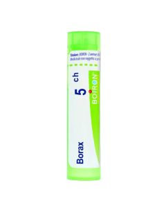 Borax 5 CH Glóbulos 4g Boiron
