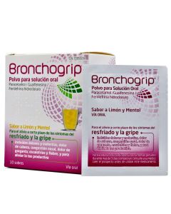 Bronchogrip Polvo Para Solución Oral 10 Sobres 
