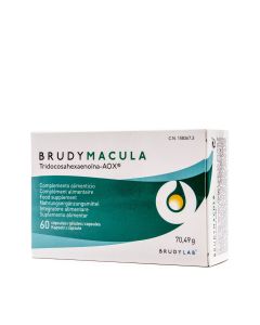 Brudy Mácula Brudylab 60 Cápsulas de Gelatina Blanda
