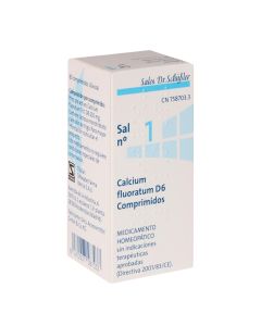 Calcium Fluoratum D6 Sal  Nº1 80 Comprimidos DHU Sales Schussler