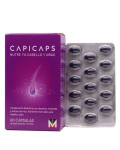 Capicaps Nutre Tu Cabello y Uñas 60 Cápsulas Menarini