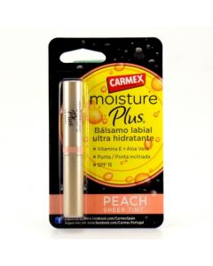 Carmex Moisture Plus Bálsamo Labial Color Peach