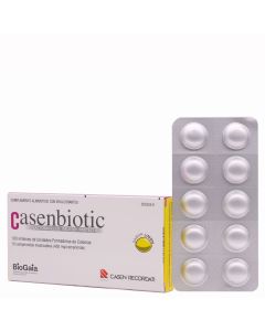 Casenbiotic Sabor Limón 10 Comprimidos  Masticables Casen