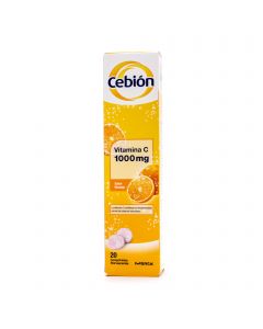 Cebión Efervescente Vitamina C 1000 mg 20 Comprimidos