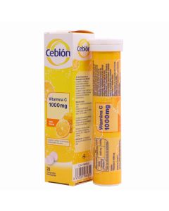 Cebión Vitamina C 1000 mg 20 Comprimidos Efervescentes