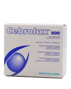 Cebrolux 800 30 Sobres Bausch & Lomb