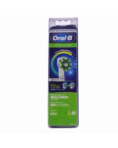 Oral B Recambio CrossAction Para Cepillo Eléctrico 3 Cabezales