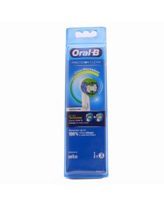 Oral B Recambio Precision Clean Para Cepillo Eléctrico 3 Cabezales