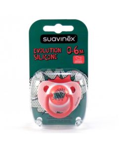 Suavinex Chupete Evolution Silicona Baby 0-6m