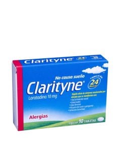 Clarityne 10mg 10 Comprimidos