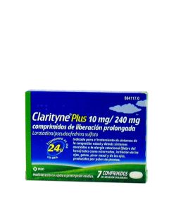 Clarityne Plus 7 Comprimidos de Liberación Prolongada