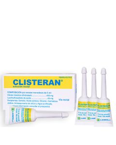 Clisteran Solución Rectal 4 Enemas x 5ml